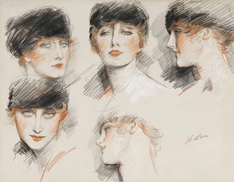 Gladys Deacon, Duchess Of Marlborough — Paul César Helleu