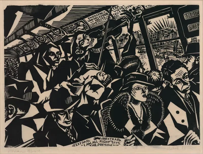 Современная музыка by Альберт Поттер, 1933-1936 — digital art print download