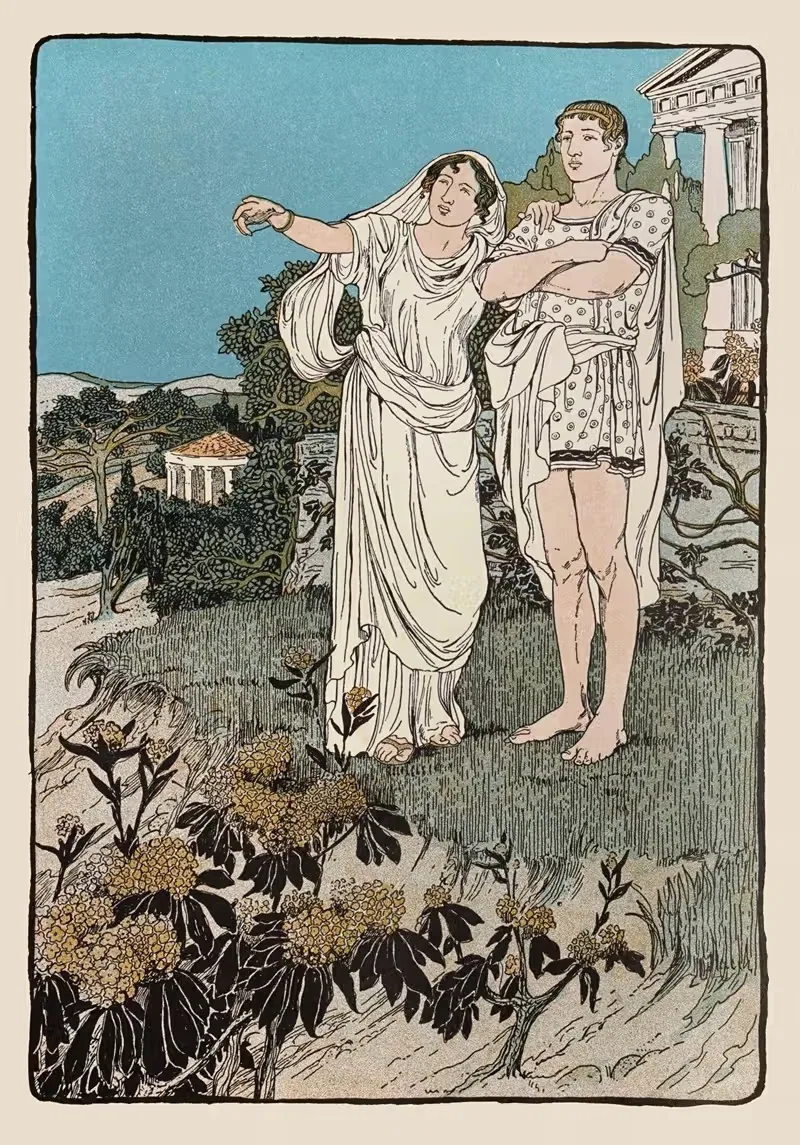 Ты видишь ту землю за пределами! by Мод Хант Скуайр, 1901 — digital art print download