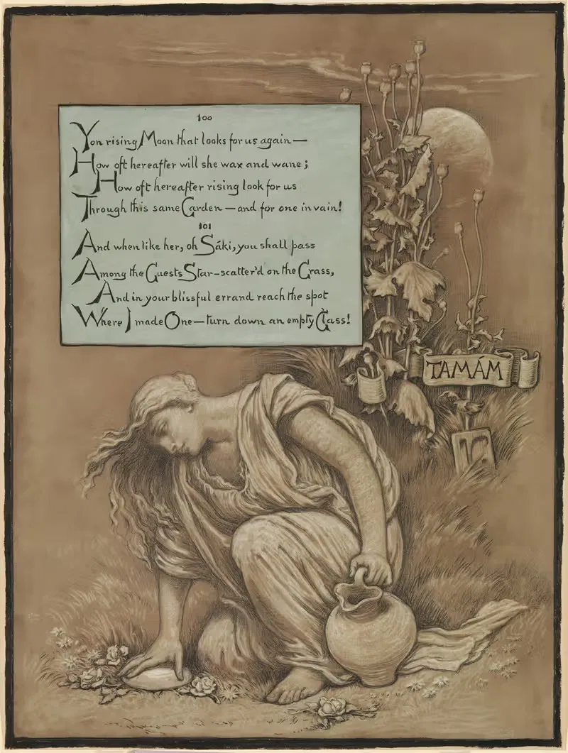 In Memoriam by Elihu Vedder, 1883-1884 — digital art print download