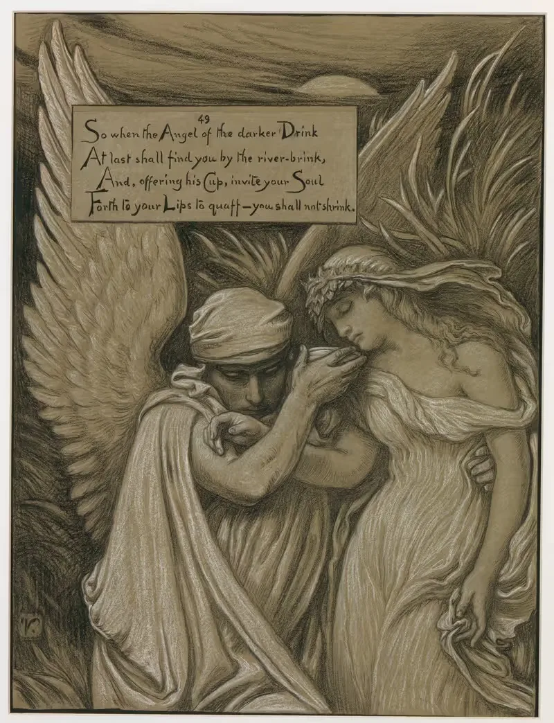 The Cup of Death — Elihu Vedder