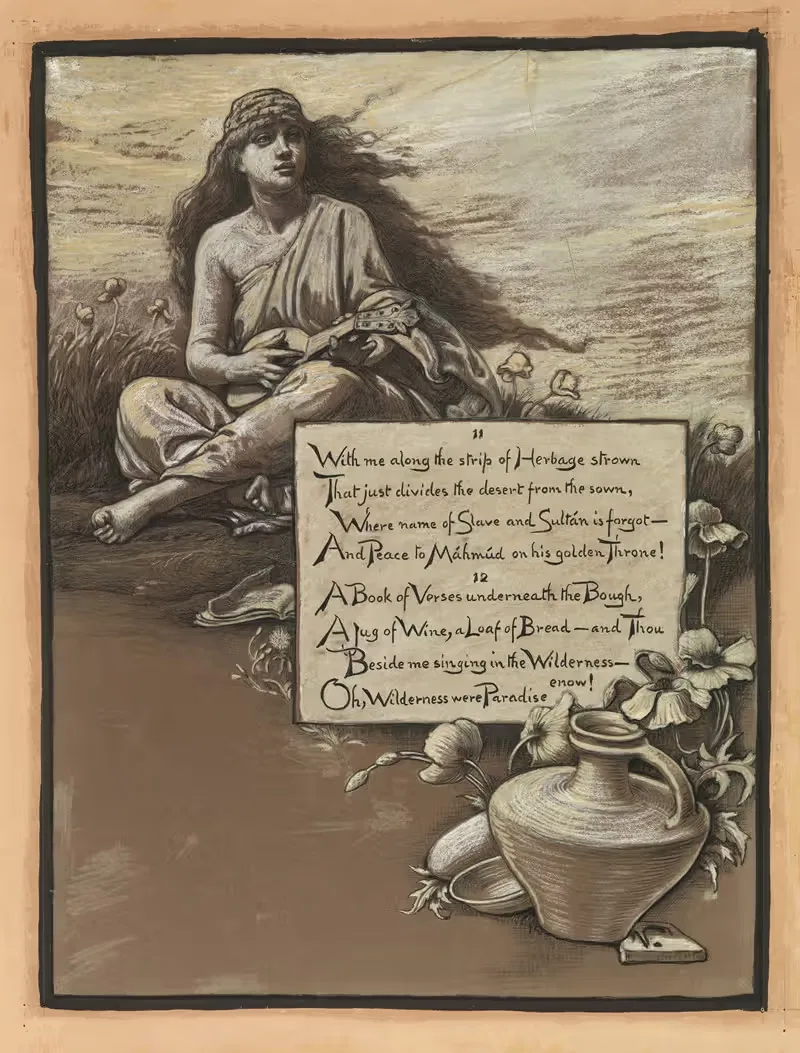 The Song in the Wilderness — Elihu Vedder