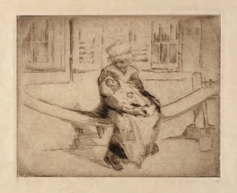 Ребенок пятницы by Хелен Хайд, 1918 — digital art print download