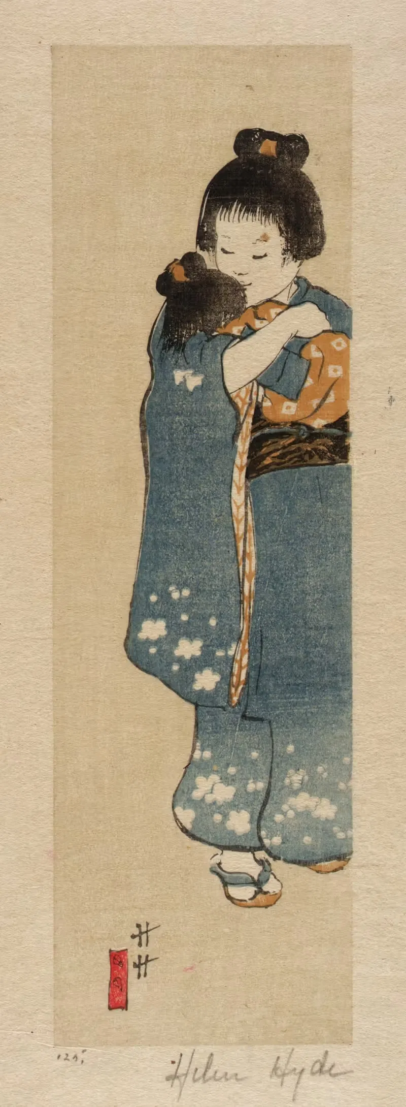 О Цую Сан by Хелен Хайд, 1900 — digital art print download