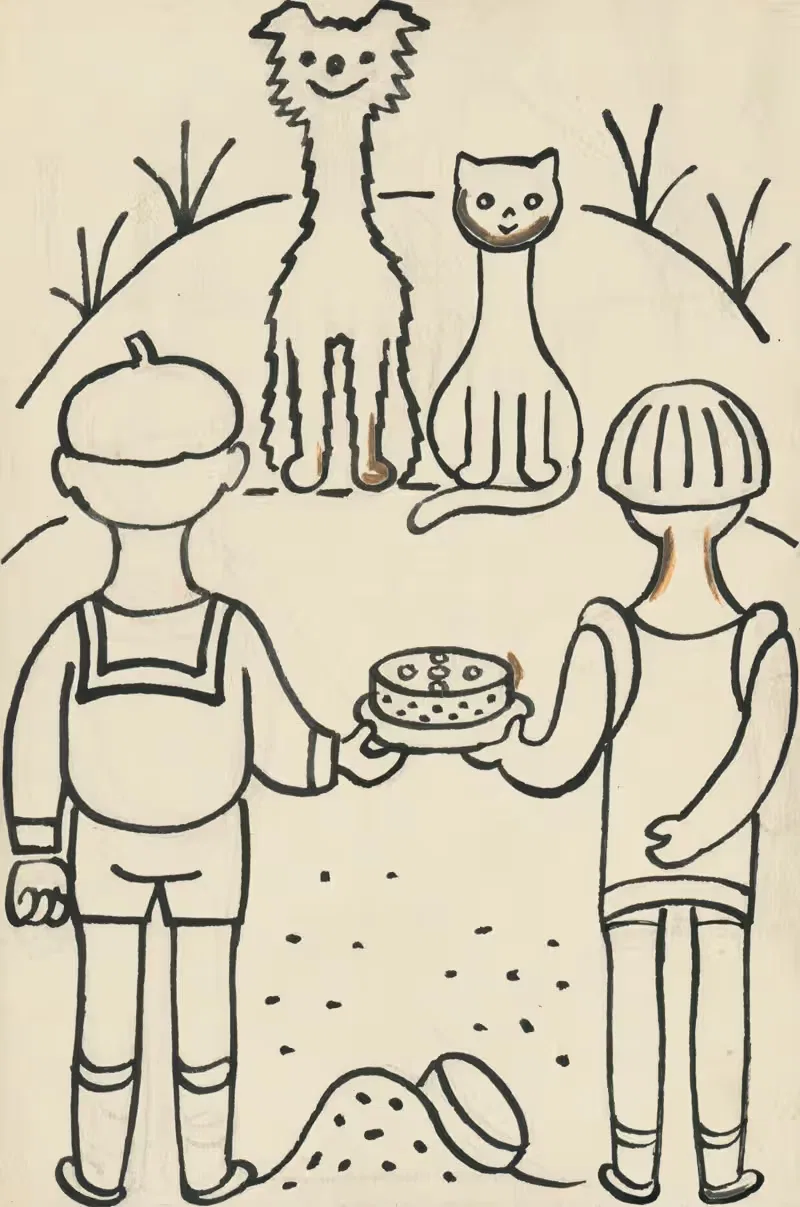 I Had a Dog and a Cat Pl 33 — Josef Čapek