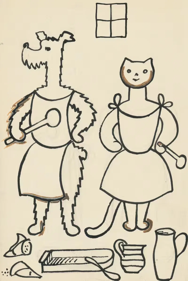 I Had a Dog and a Cat Pl 34 — Josef Čapek