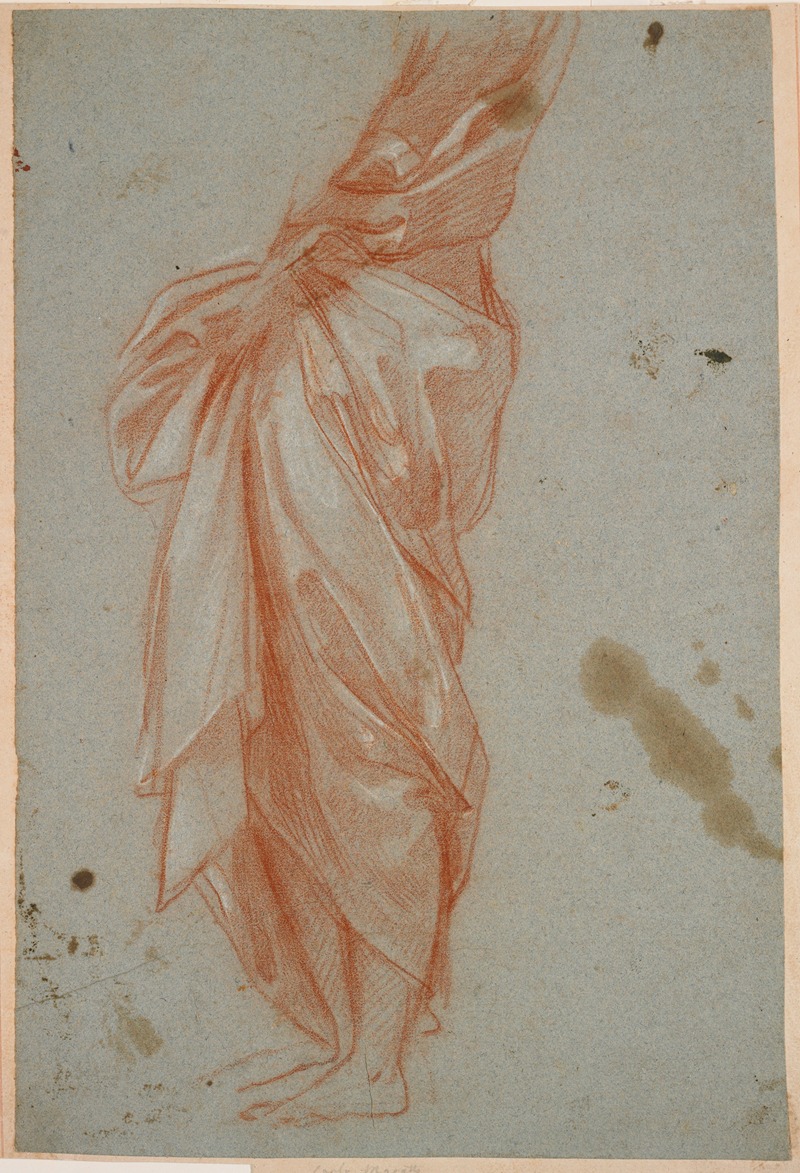 Drapery Study by Карло Маратти — digital art print download