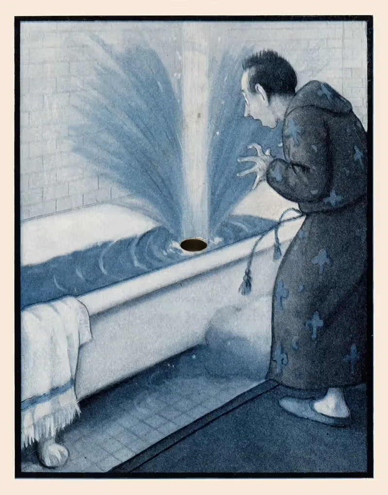 The Rocket Book Pl 09 by Peter Newell, 1912 — digital art print download