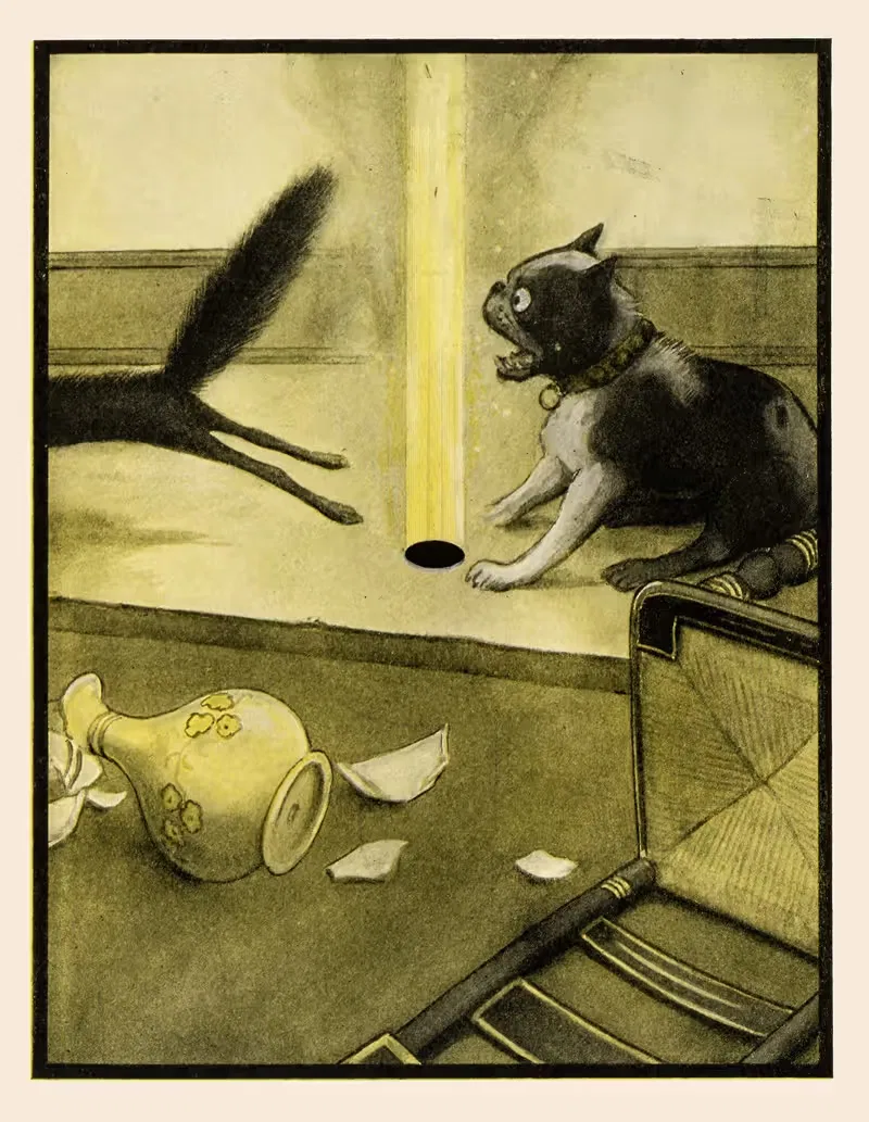 The Rocket Book Pl 11 by Peter Newell, 1912 — digital art print download