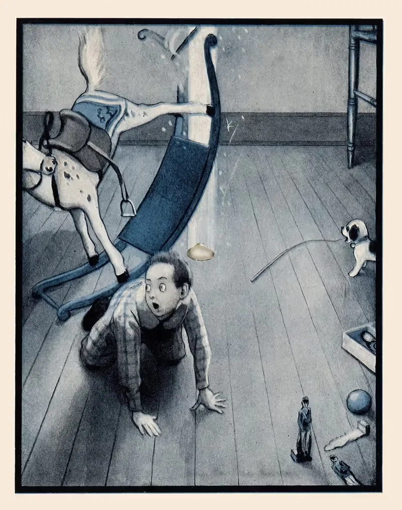 The Rocket Book Pl 20 by Peter Newell, 1912 — digital art print download