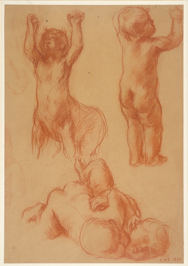 Studies of Children and a Young Centaur — Charles Haselwood Shannon