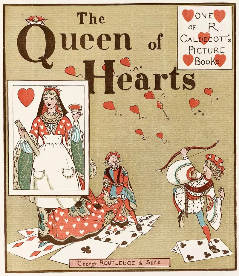 The Queen of Hearts Pl 1 — Randolph Caldecott