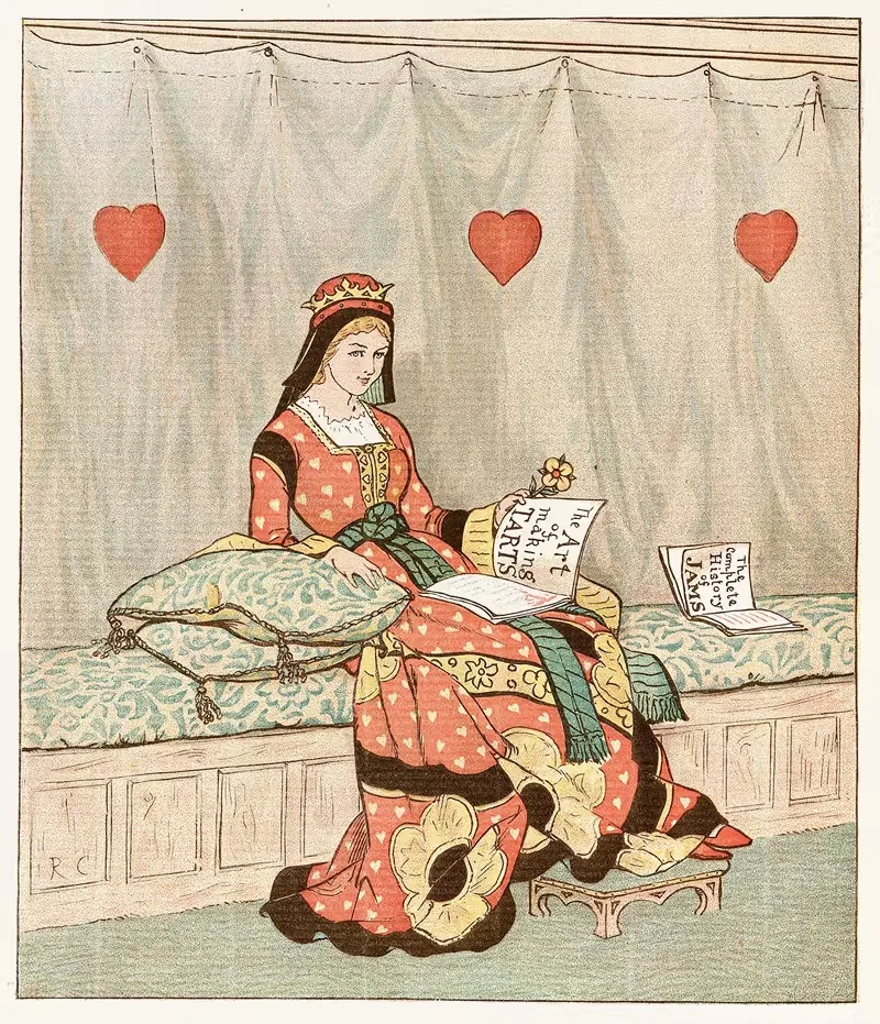 The Queen of Hearts Pl 2 — Randolph Caldecott
