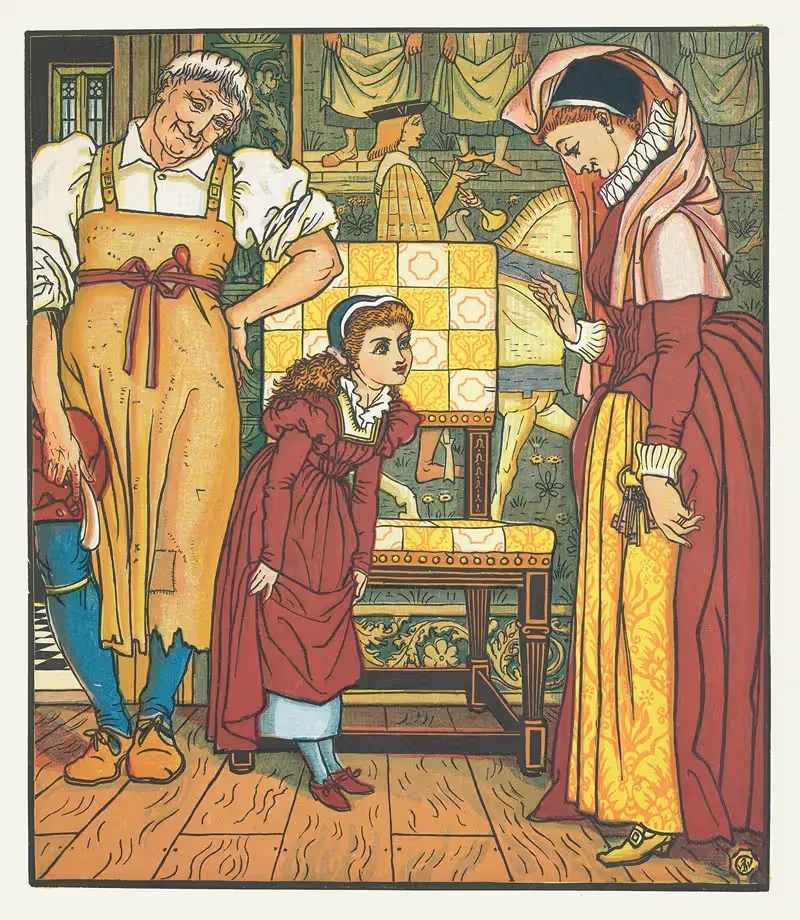 Хорошая пара обуви Пл. 1 by Уолтер Крейн, 1874 — digital art print download