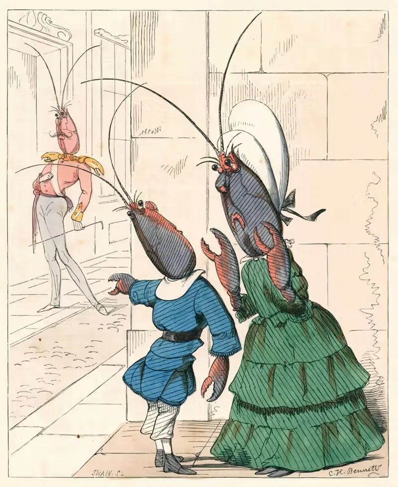 The Lobster And His Mother — Charles Henry Bennett