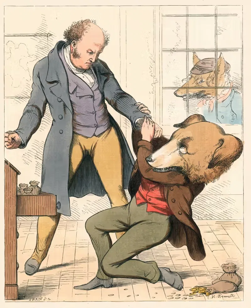 Предательский пёс by Чарльз Генри Беннет, 1857 — digital art print download
