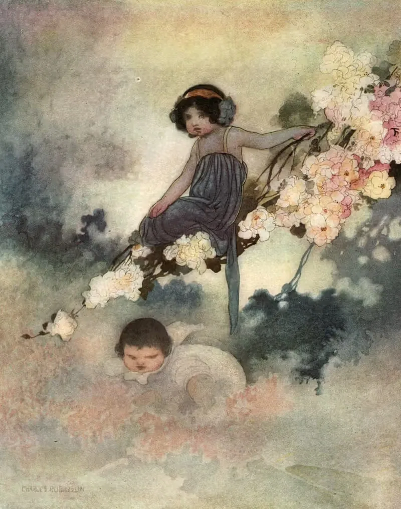In Every Tree He Could See There Was A Little Child — Charles Robinson