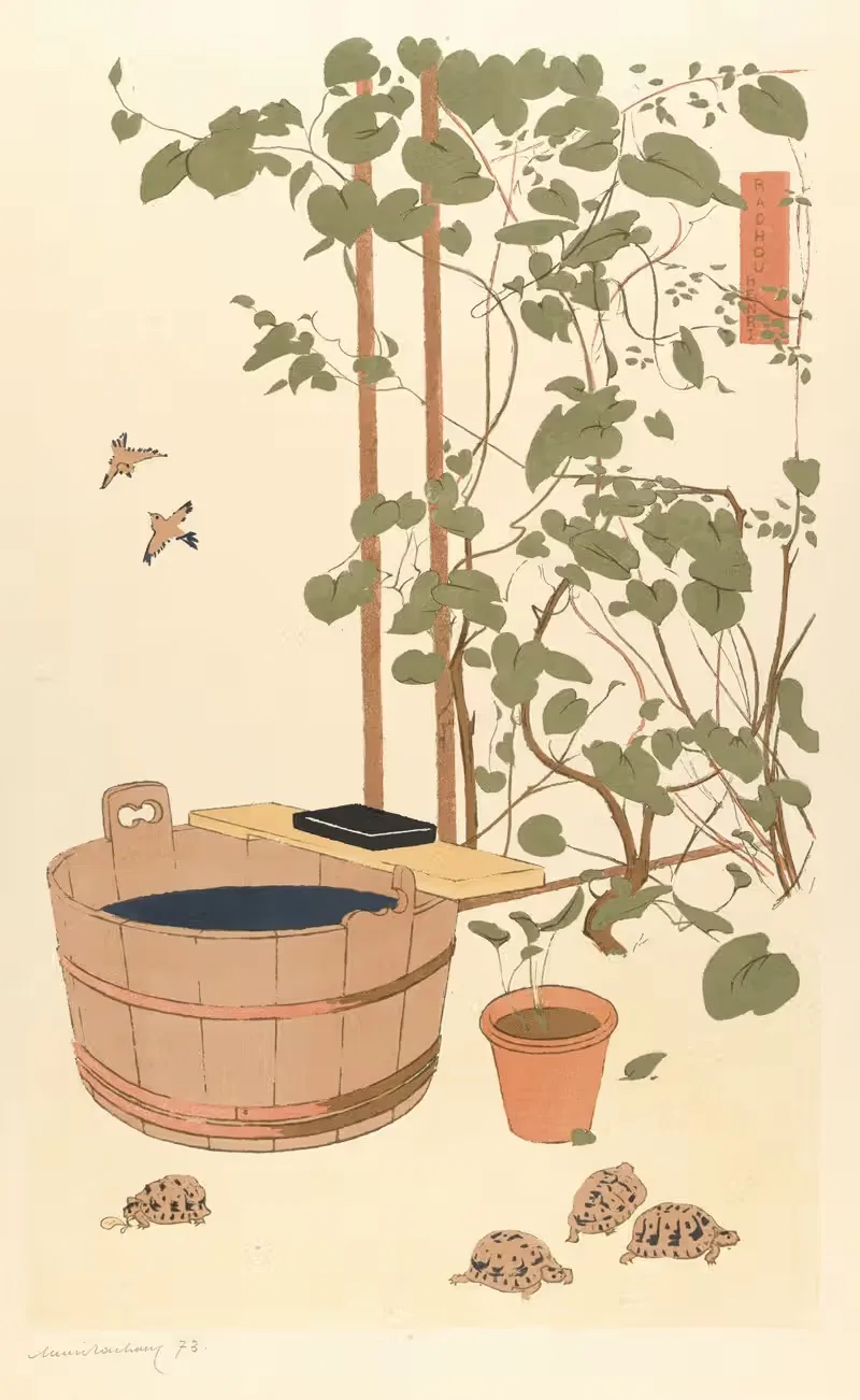 Декоративная панель by Анри Рашу, 1893 — digital art print download