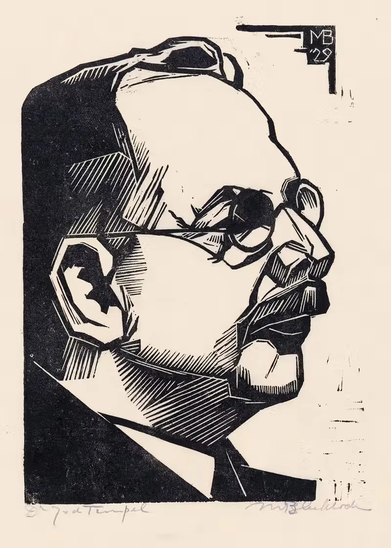 Портрет Яна ван ден Темпеля by Мейер Блекроде, 1929 — digital art print download