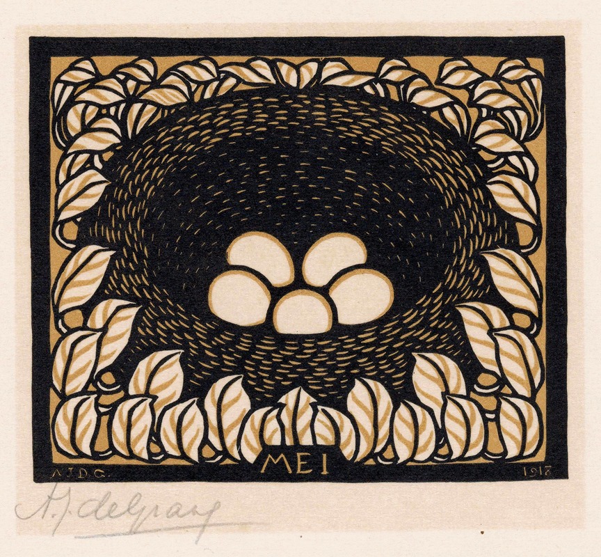 Мэй by Джули де Грааг, 1918 — digital art print download