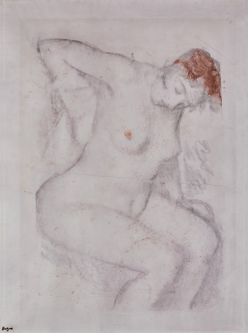 Femme s'essuyant — Edgar Degas