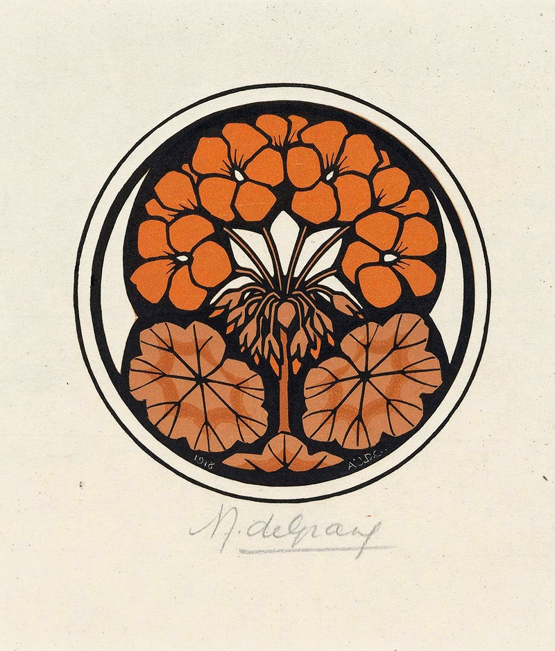 Geranium by Джули де Грааг, 1916 — digital art print download