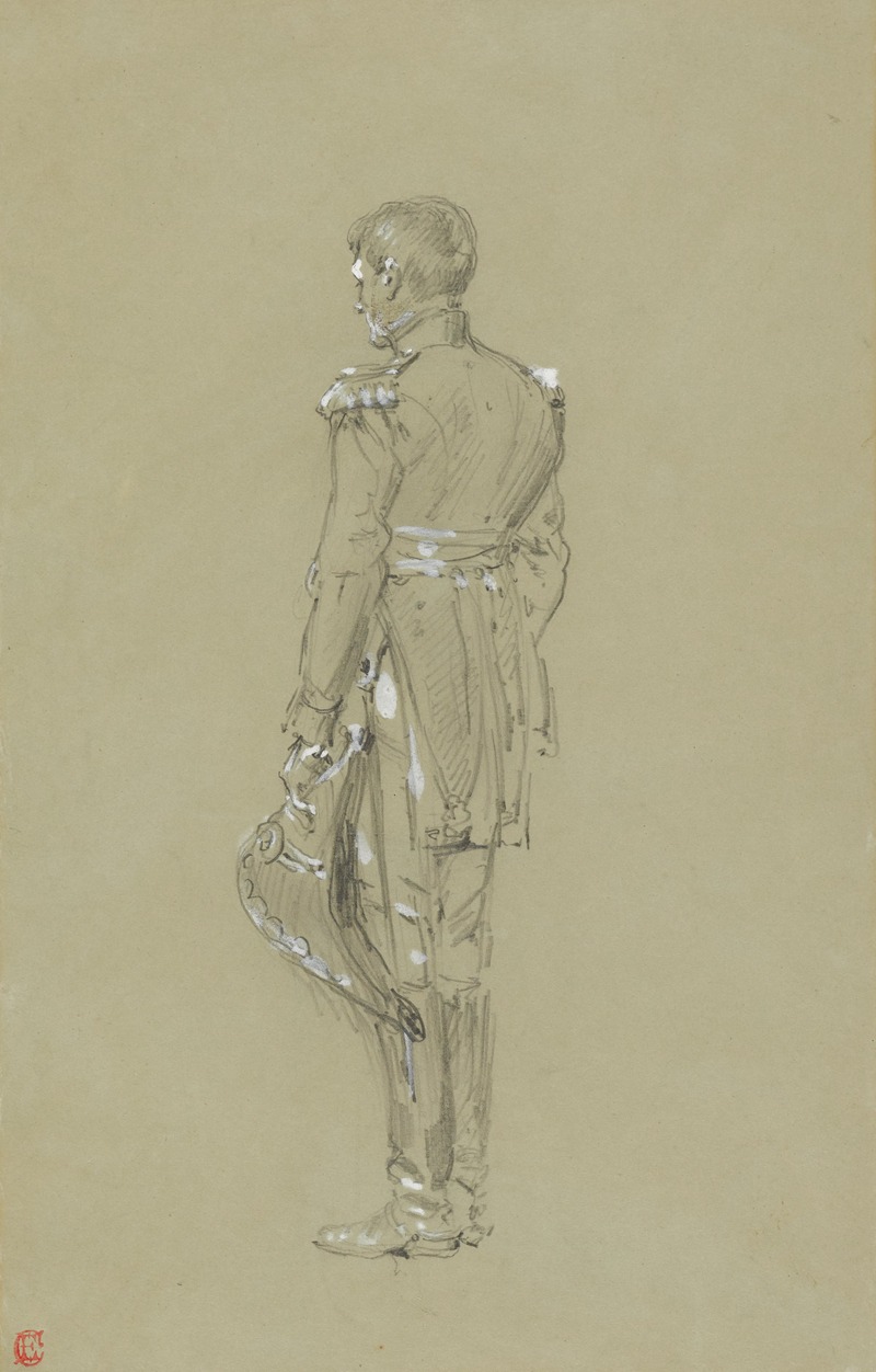 Costume Drawing by Эрнест Крофте — digital art print download