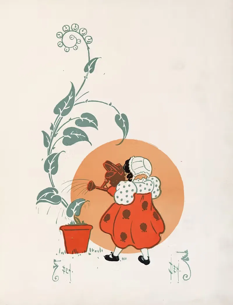 Мать Гусыня Дензлоу Пл 02 by Уильям Уоллес Дэнслоу, 1901 — digital art print download