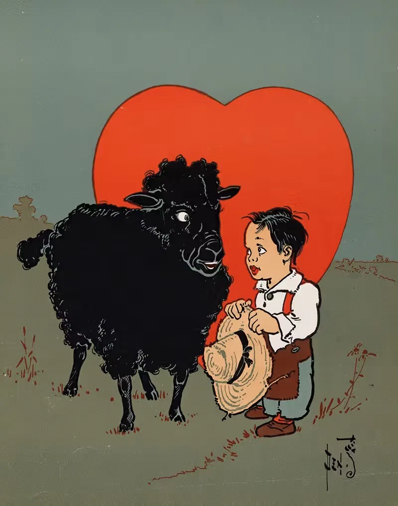 Мать Гусей Дензлоу Pl 12 by Уильям Уоллес Дэнслоу, 1901 — digital art print download