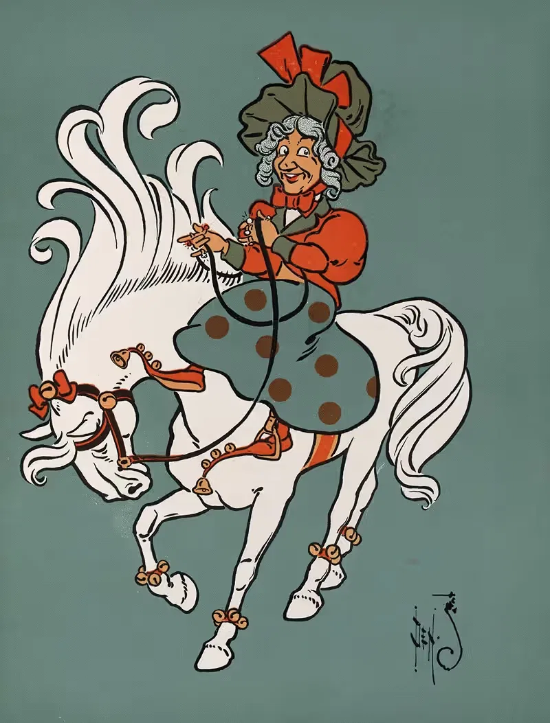 Мать Гусей Дэнслоу by Уильям Уоллес Дэнслоу, 1901 — digital art print download