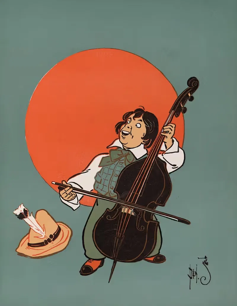 Мать Гусей Дэнслоу Pl 37 by Уильям Уоллес Дэнслоу, 1901 — digital art print download
