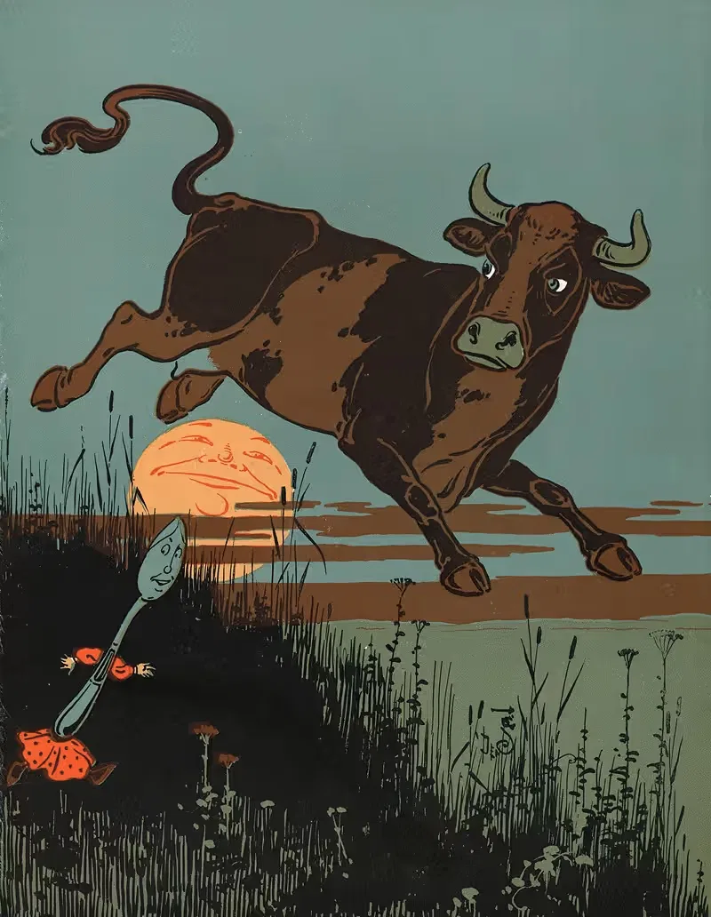 Мать Гусыня Дэнслоу, пл. 45 by Уильям Уоллес Дэнслоу, 1901 — digital art print download
