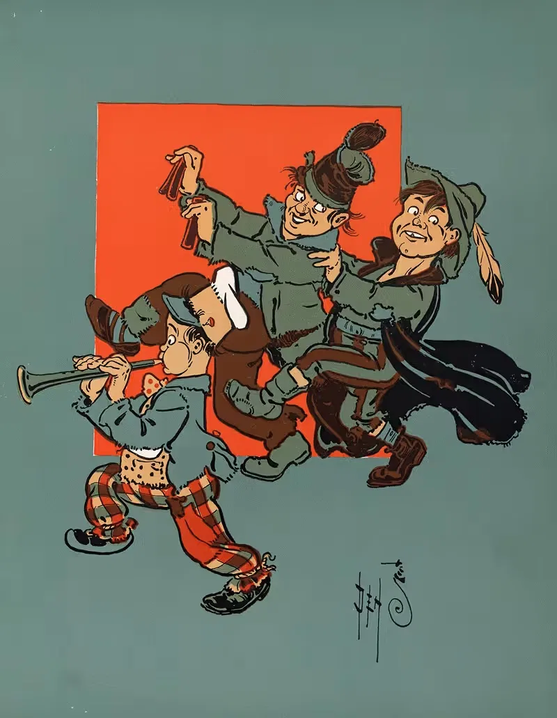 Мать Гусей Денслоу, пл. 48 by Уильям Уоллес Дэнслоу, 1901 — digital art print download