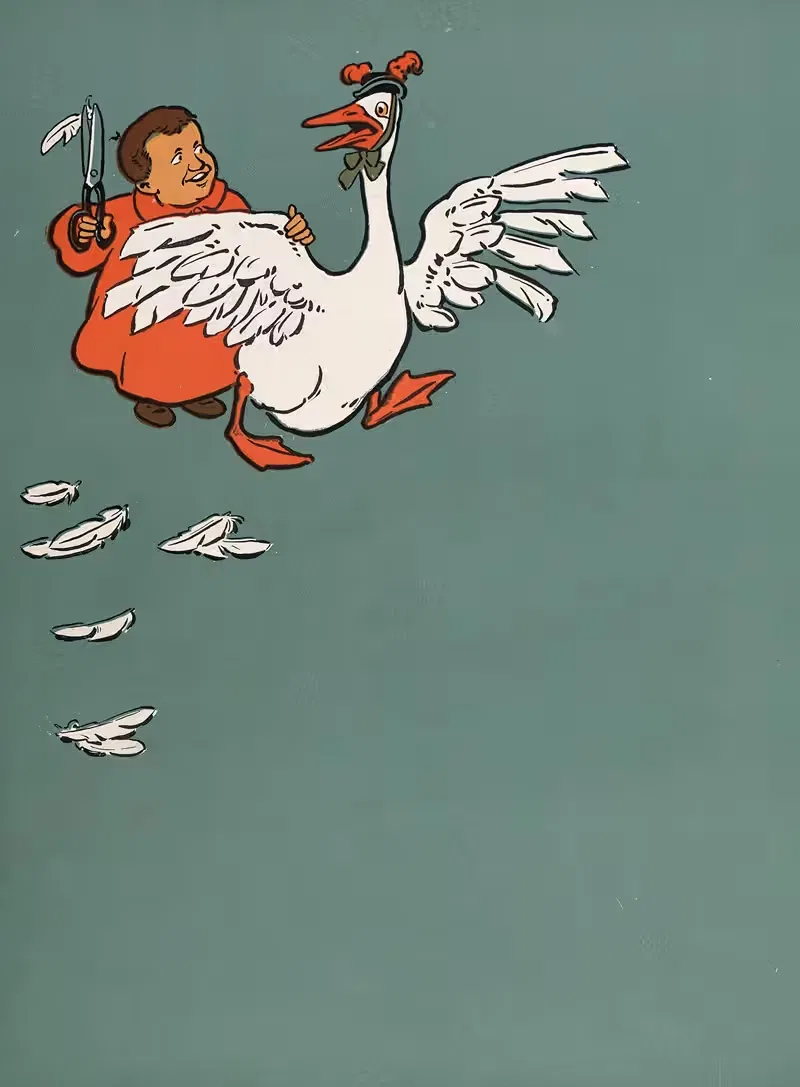 Матушка Гусыня Дэнслоу пл 54 by Уильям Уоллес Дэнслоу, 1901 — digital art print download