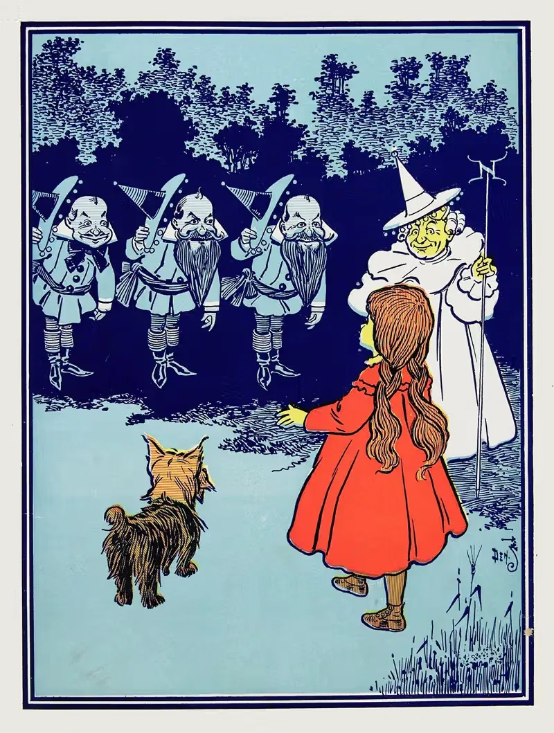 I am the witch of the north — William Wallace Denslow