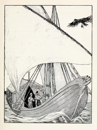 Сорок четыре турецкие сказки Пл. 21 by Вилли Погани, 1913 — digital art print download