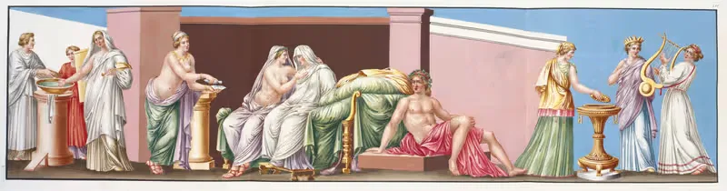 Нова невеста в свадебной спальне. by Пьер-Жан Мариетт, 1783 — digital art print download