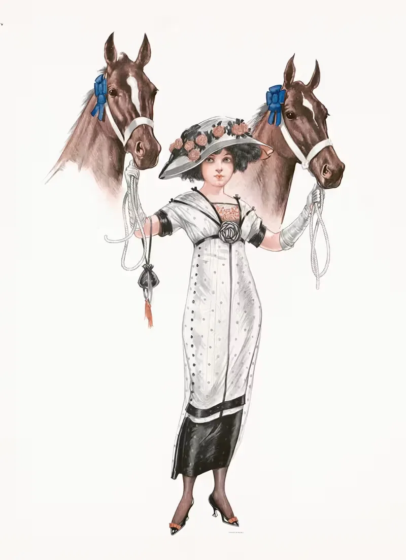 'Синие крови' № 84 by Чарльз У. Холмс, 1911 — digital art print download