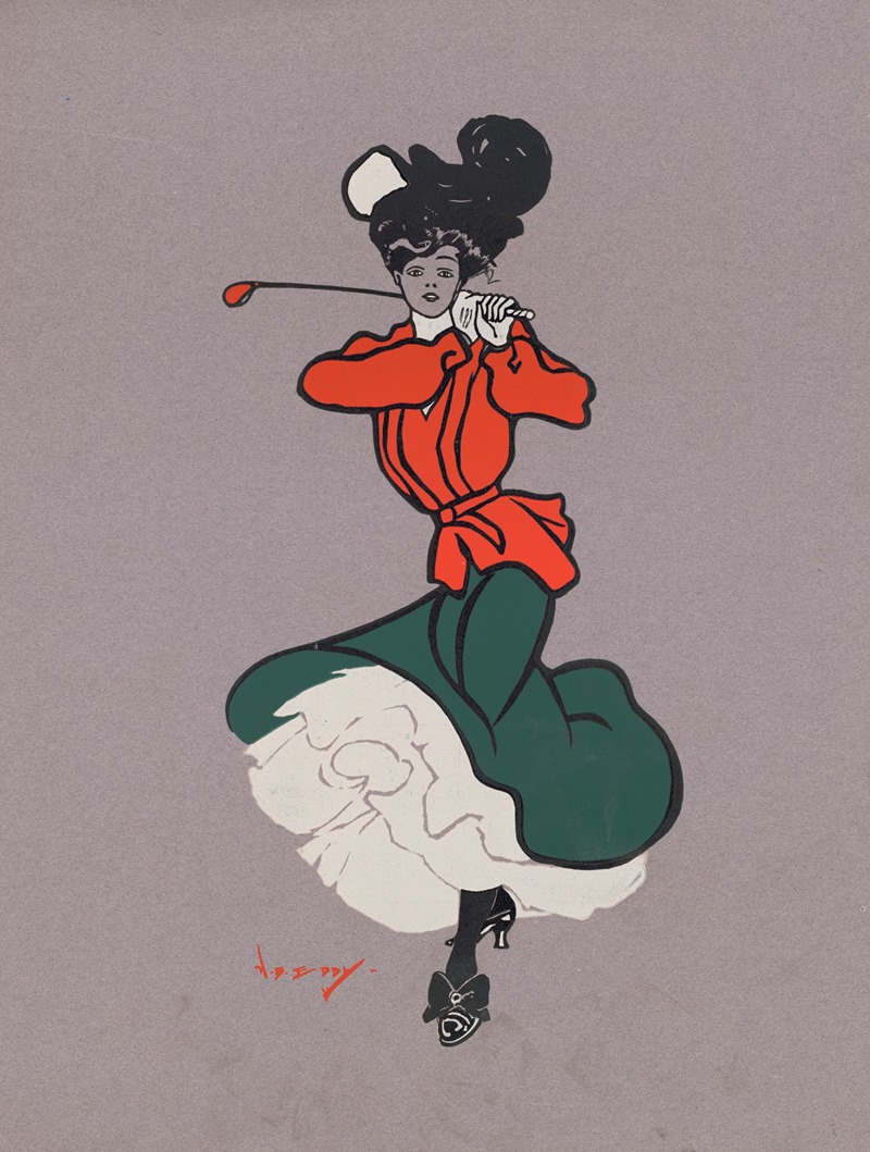 A good drive No. 44 by J. B. Eddy, 1903 — digital art print download