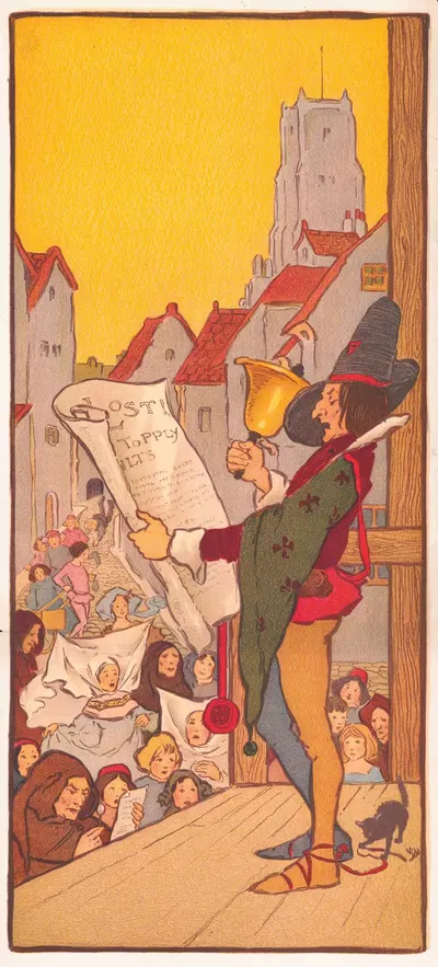 Часть 2 сказания о Топпли Тилтсе by Флоренс Харрисон, 1911 — digital art print download