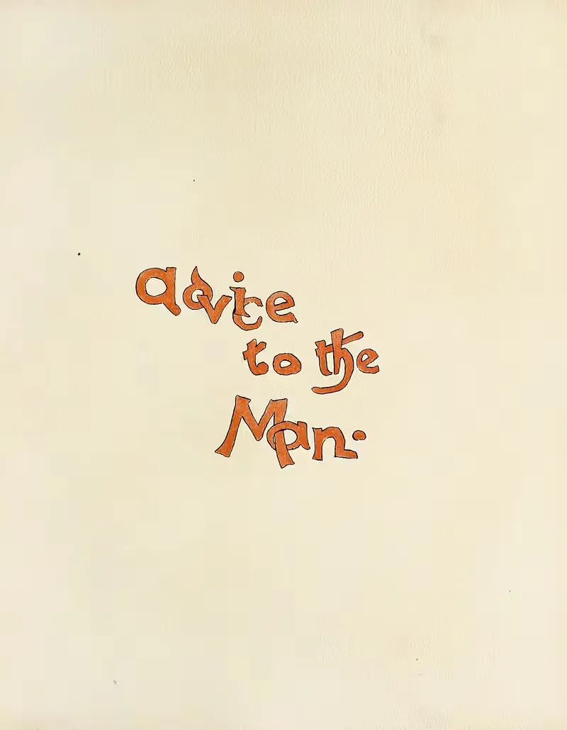 Matrimonial advice pl04 by Harry Whitney McVickar, 1891 — digital art print download