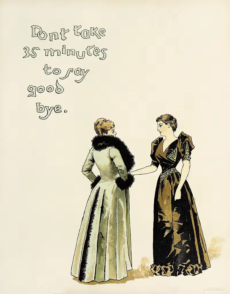 Советы по браку Пл.14 by Гарри Уитни МакВикар, 1891 — digital art print download