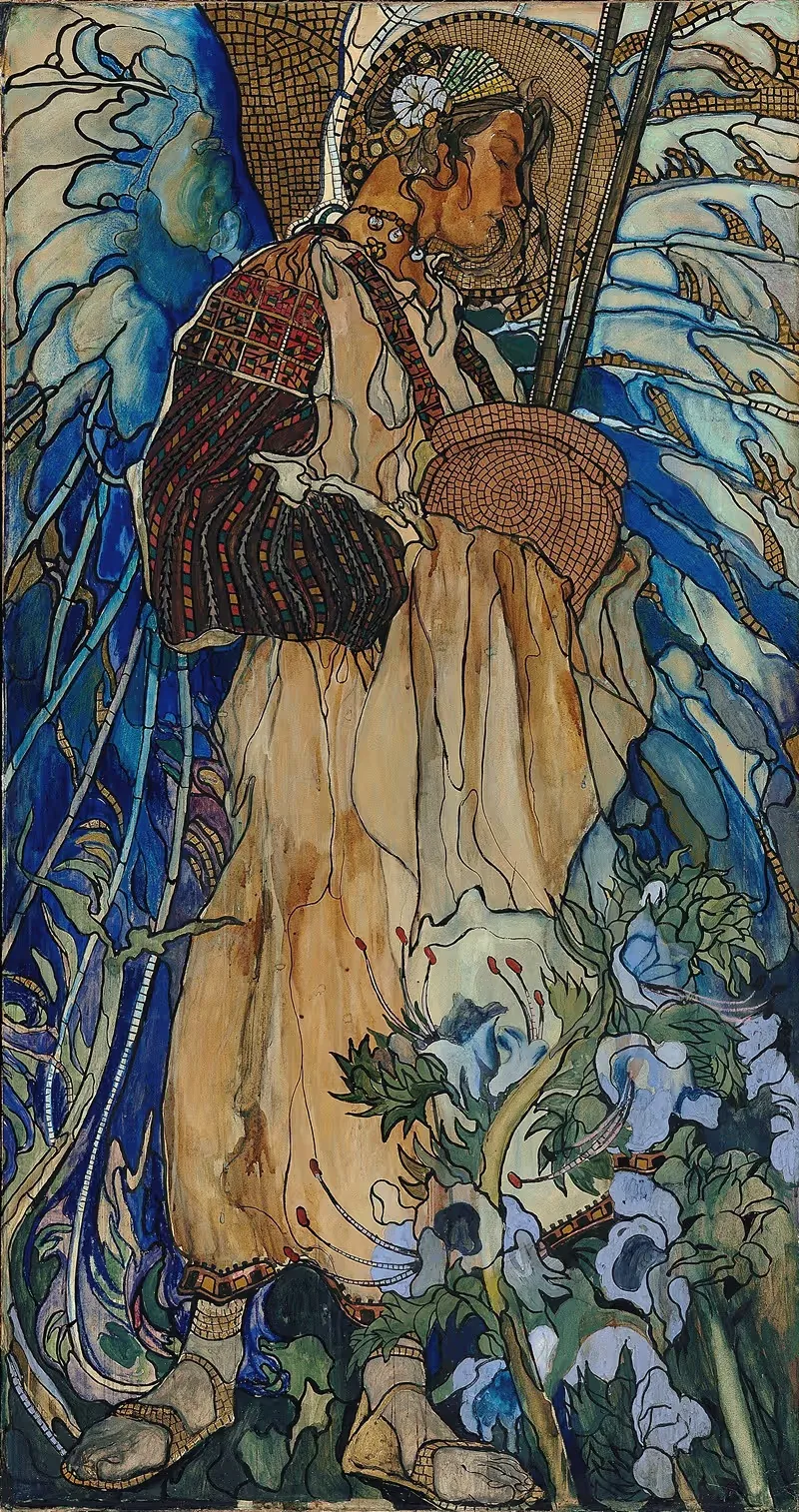 Die Huzulische Madonna — Kazimierz Sichulski
