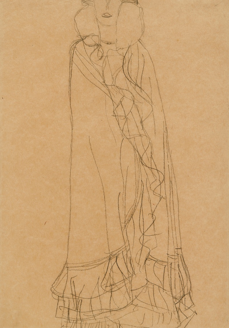 Study for Portrait I of Adele Bloch-Bauer by Густав Климт, 1903 — digital art print download