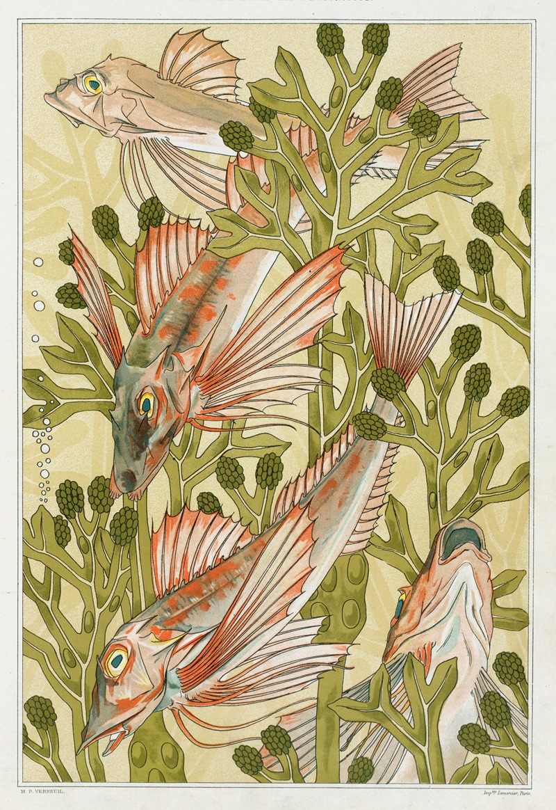 Ружет. by Морис Пиллар Вернёй, 1897 — digital art print download