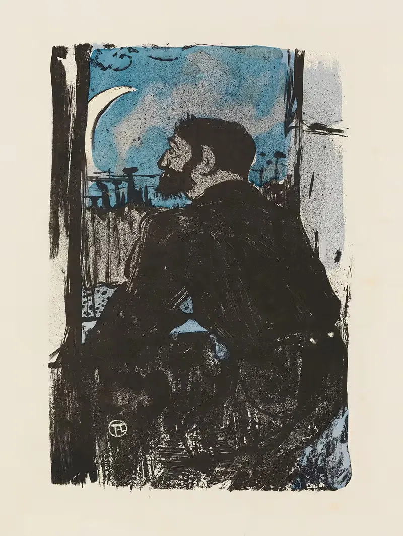Белая ночь by Анри де Тулуз-Лотрек, 1893 — digital art print download