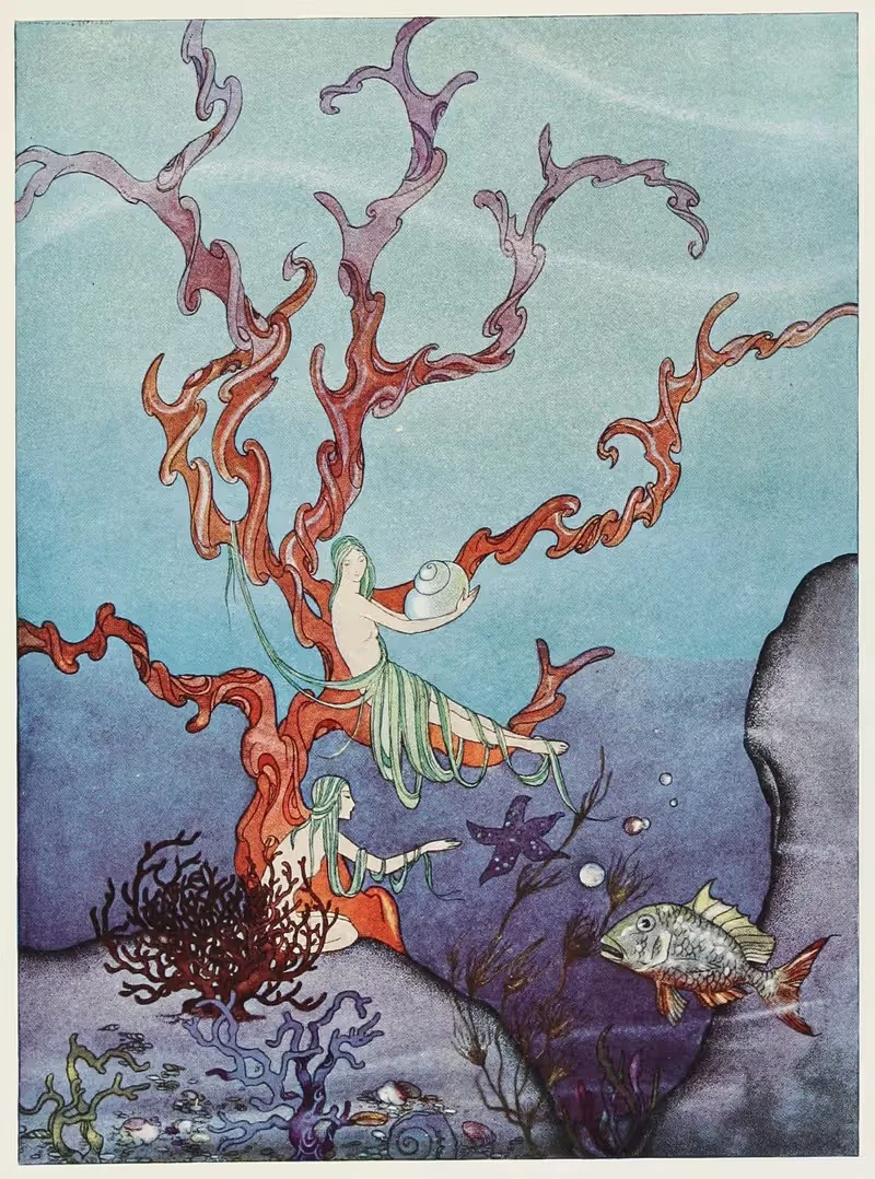 They brought along with them a great many beautiful shells — Virginia Frances Sterrett
