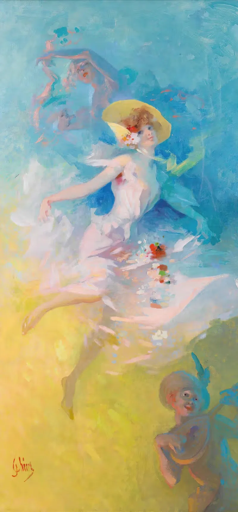 Фарандола by Жюль Шере — digital art print download