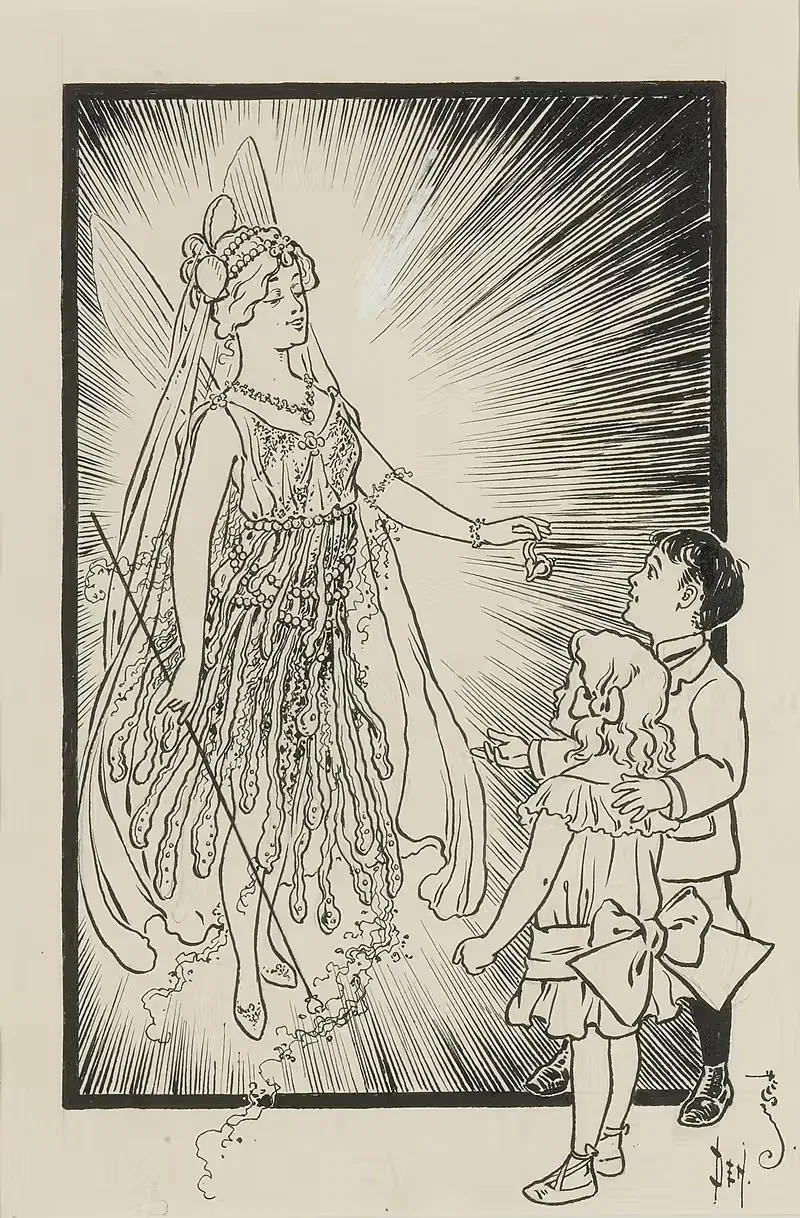 'Take this Talisman.' said the fairy… — William Wallace Denslow