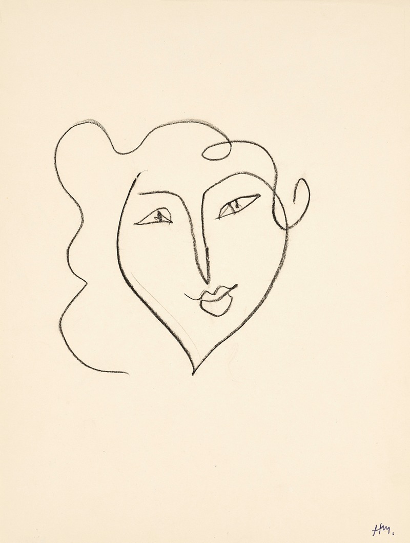 Etude pour Florilège des amours de Ronsard — Henri Matisse